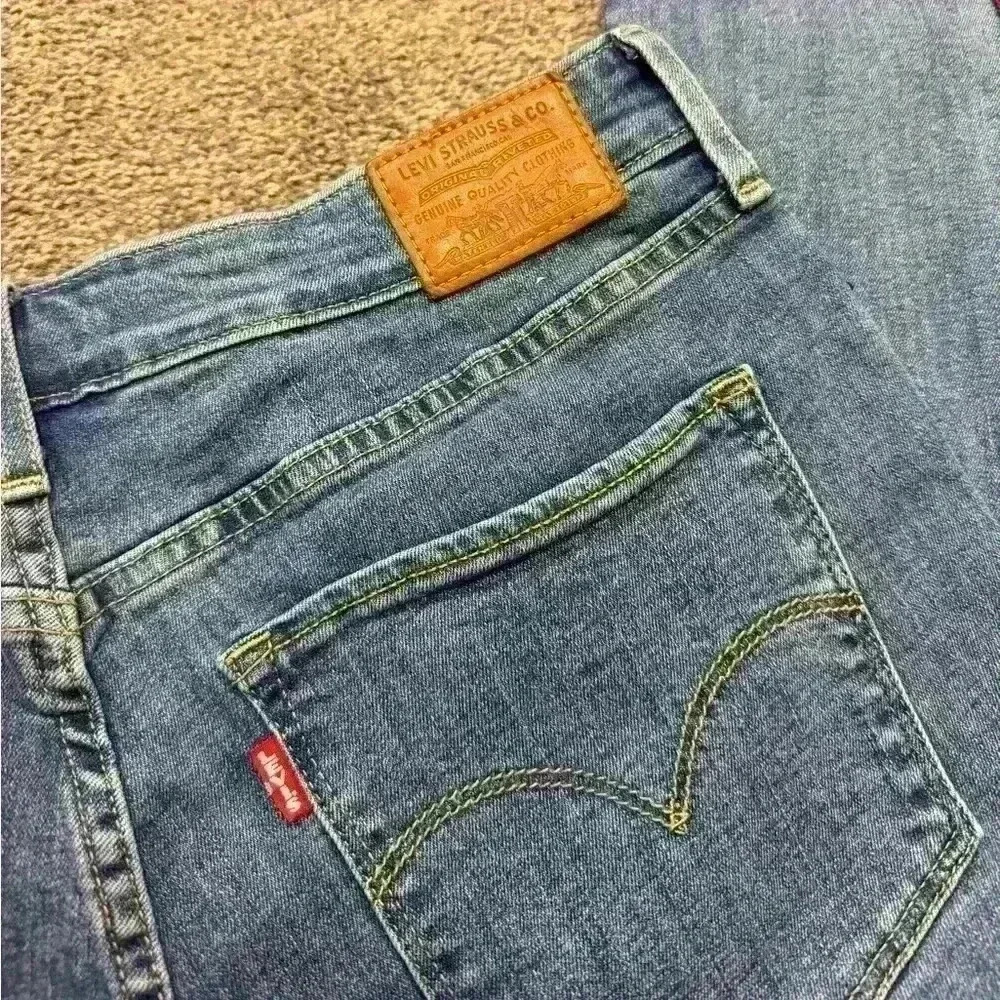 Levi’s 721 Sequin High Rise Jeans Spectator Sport Limited Edition Big E size 32 - Picture 5 of 9